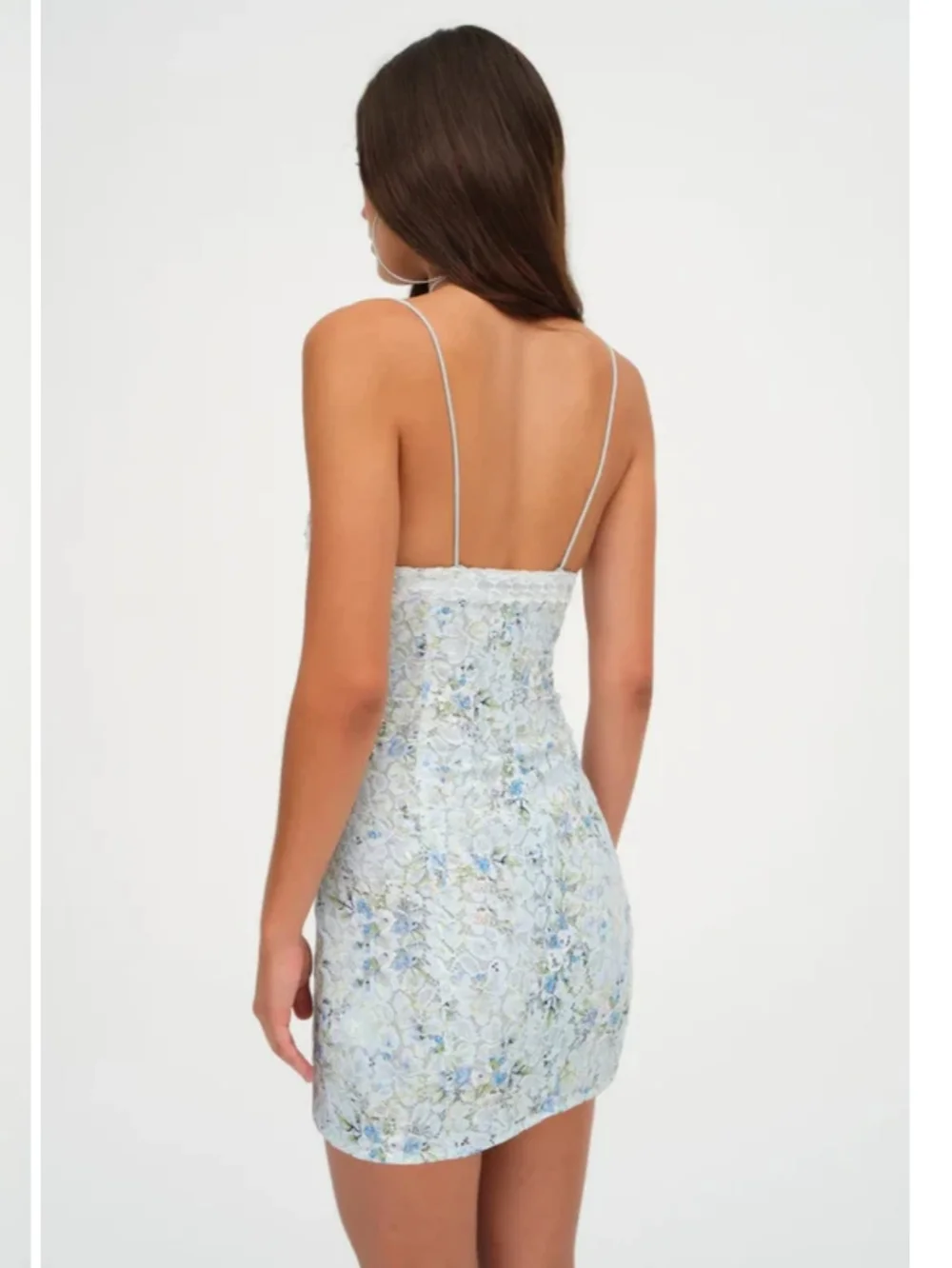 For Love & Lemons Claire Lace Mini Dress Size S - Picture 3 of 16